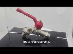 배관 비브 콕 밸브 정원 잠금 비브 펌프